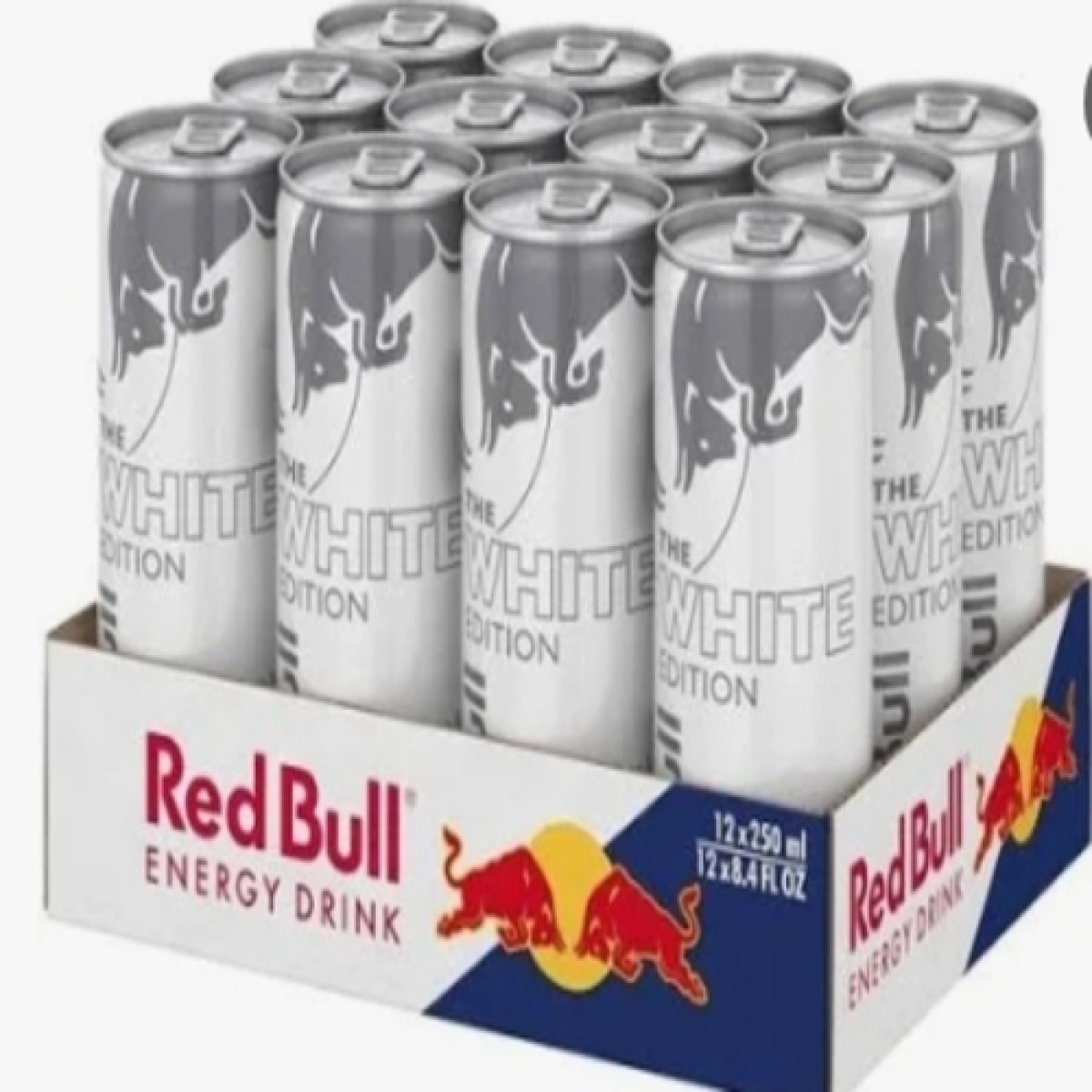 Red bull white edition 12x25cl